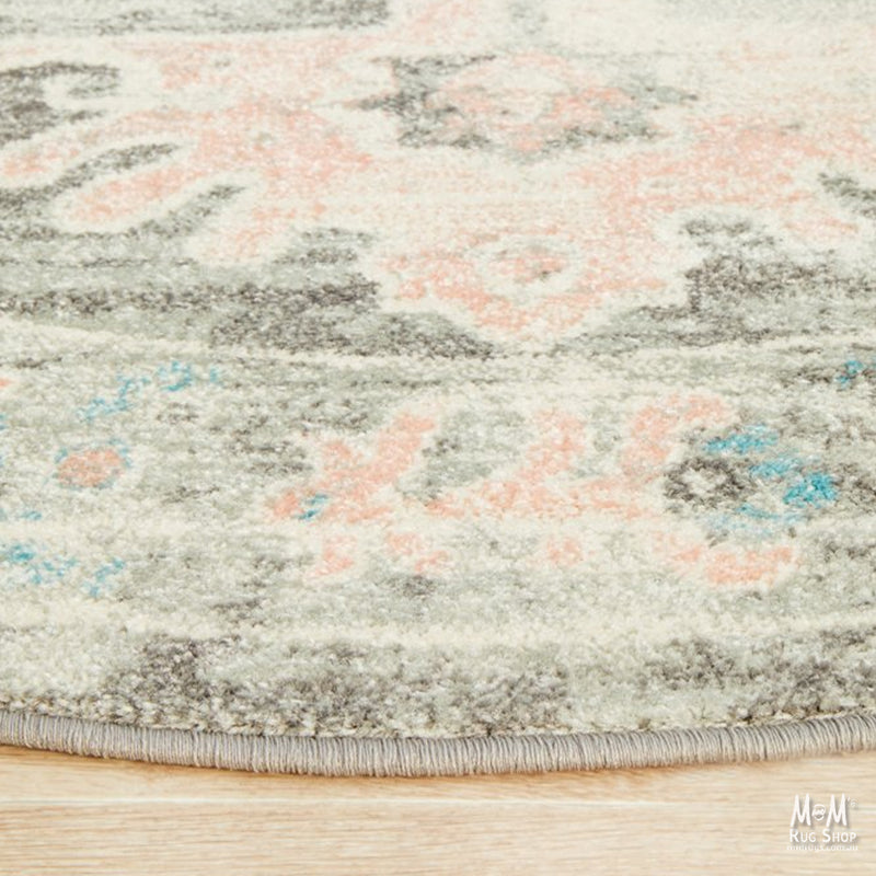 Avenue Tribal Grey Round-zoom-