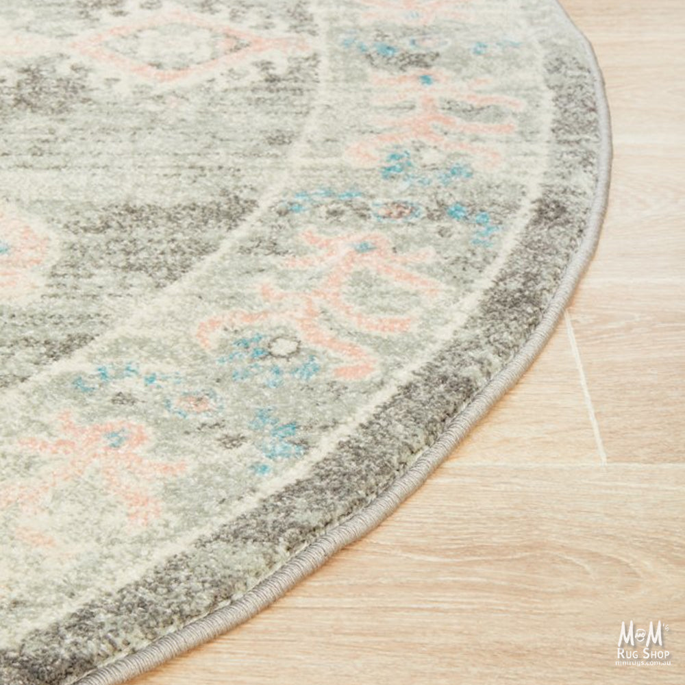 Avenue Tribal Grey Round-6