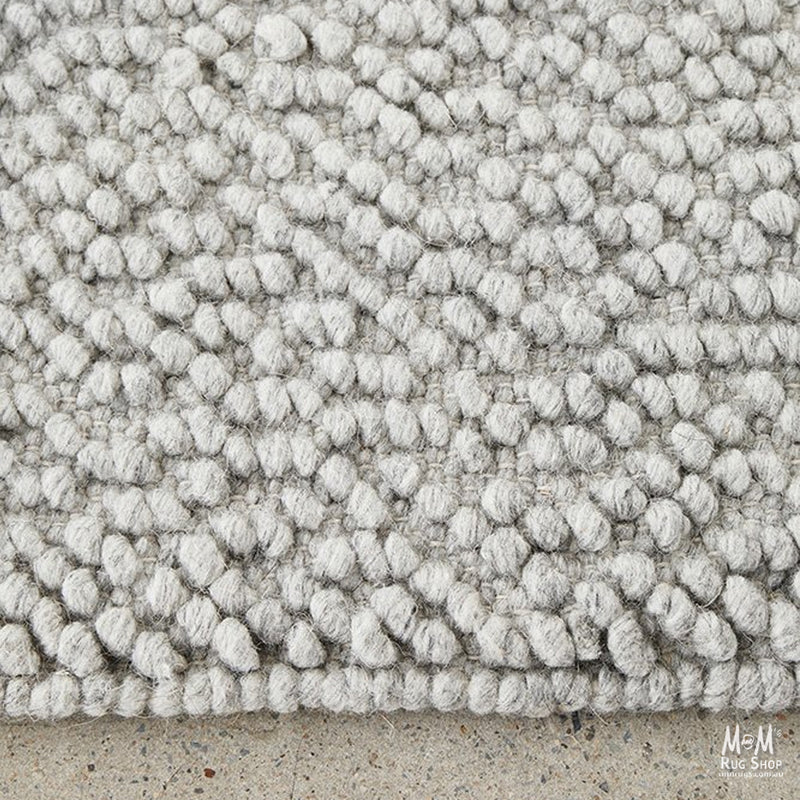 Boucle Uni-Grey-zoom-