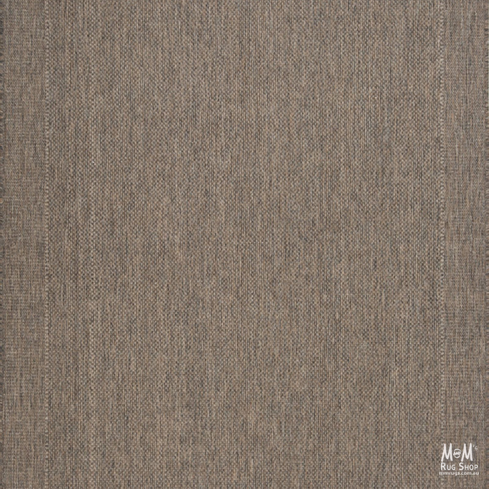 Chino Taupe Linen Rubber Backed-1