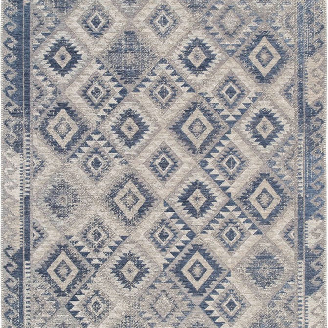 Chloe Indoor Outdoor Diamond Blue