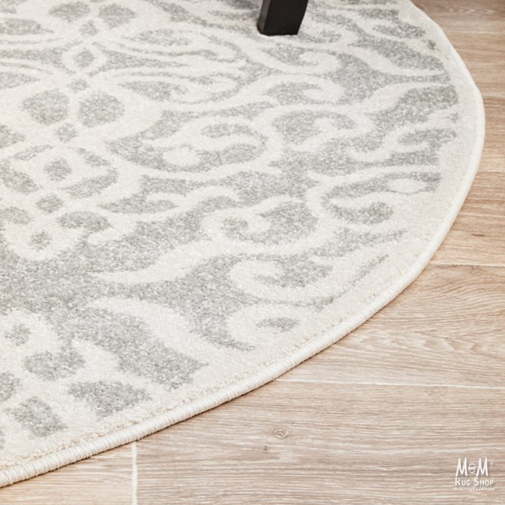 Chrome Lydia Silver Round-6