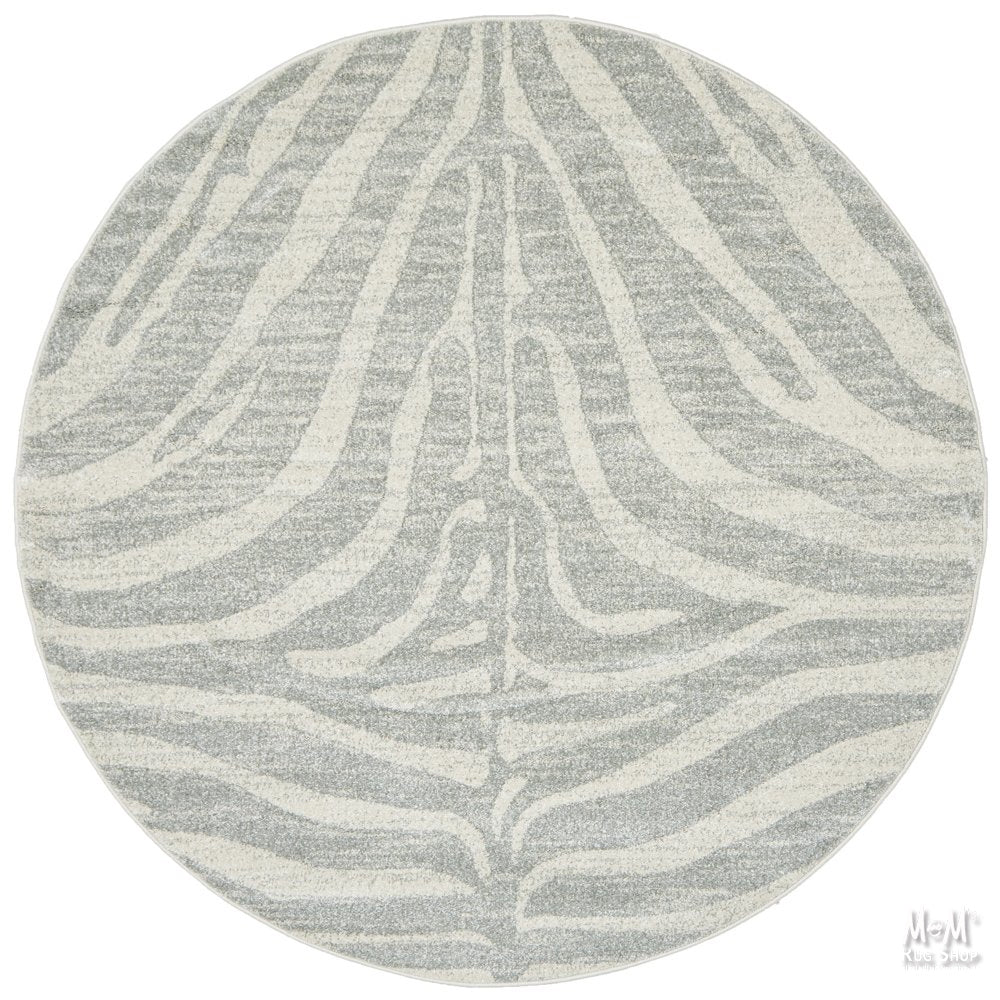 Chrome Savannah Silver Round-8