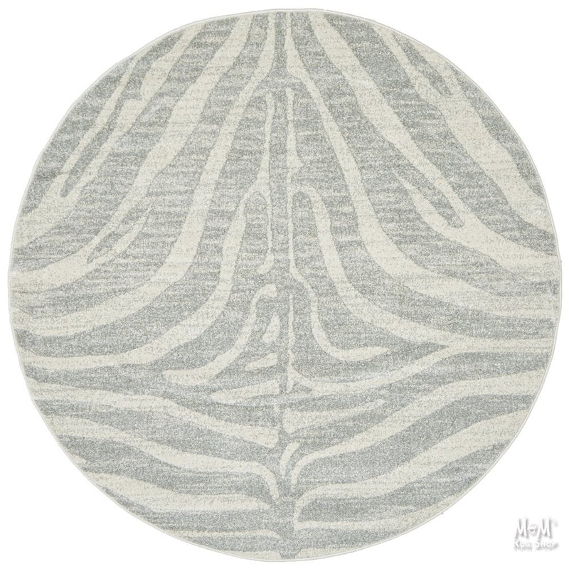 Chrome Savannah Silver Round-zoom-