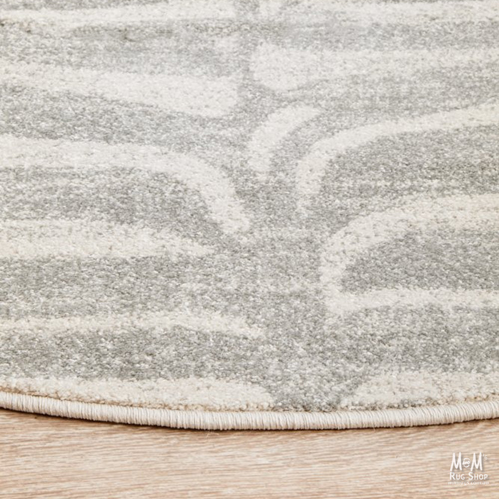 Chrome Savannah Silver Round-7