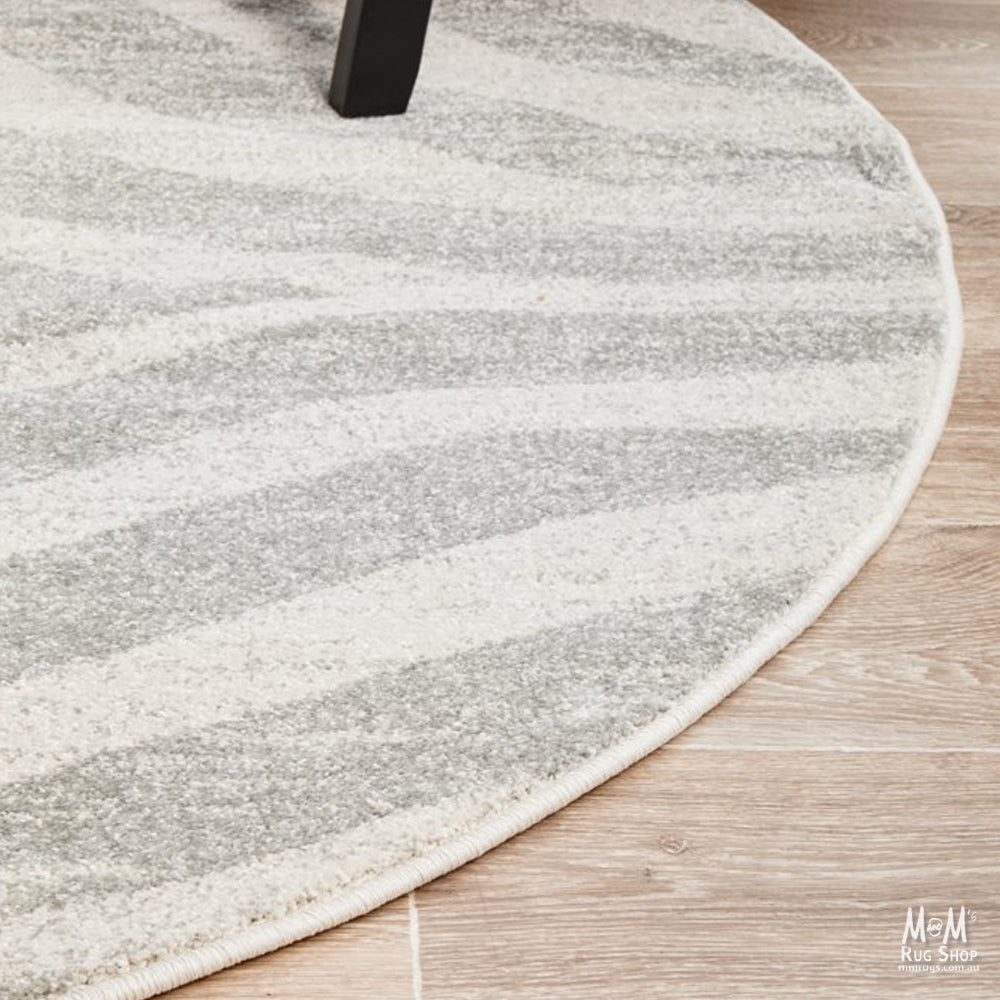 Chrome Savannah Silver Round-6