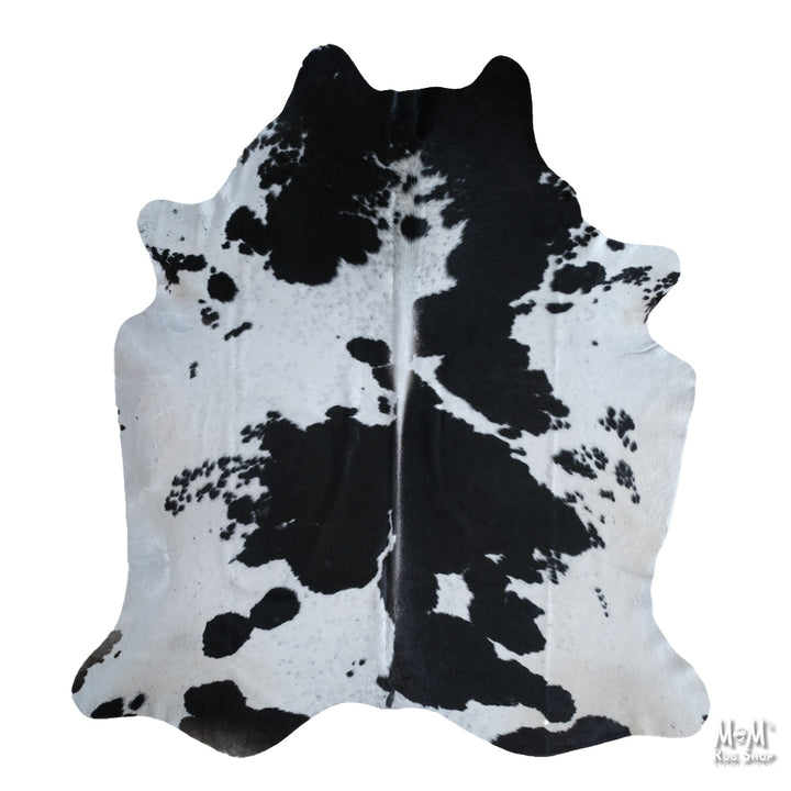 Cow Hide Black White 208 x 235