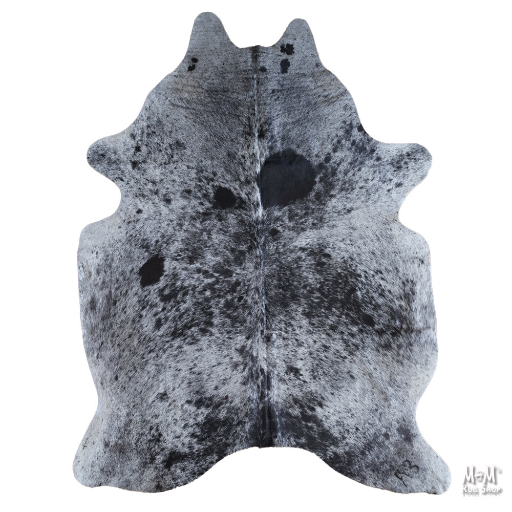 cowhide grey rug