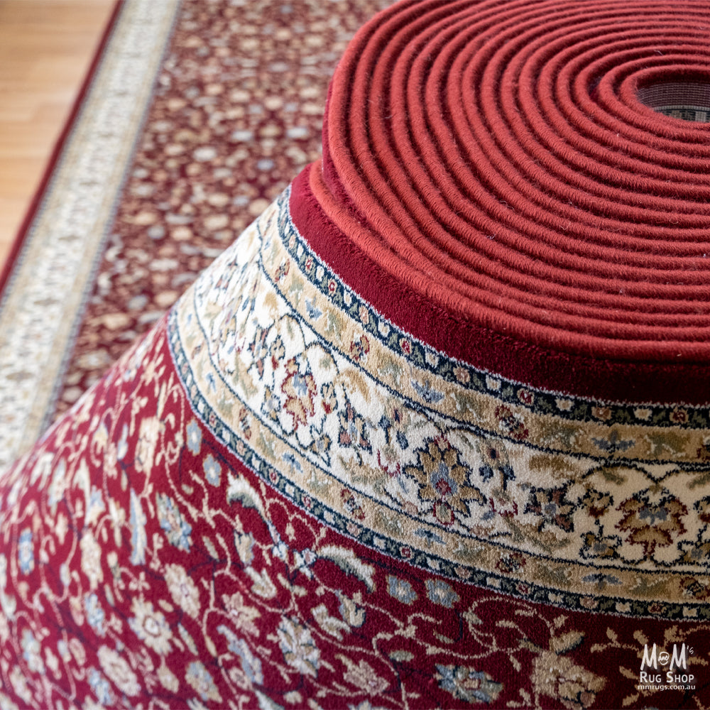 Da Vinci Red Runner 100 cm wide  | $155 per metre-2