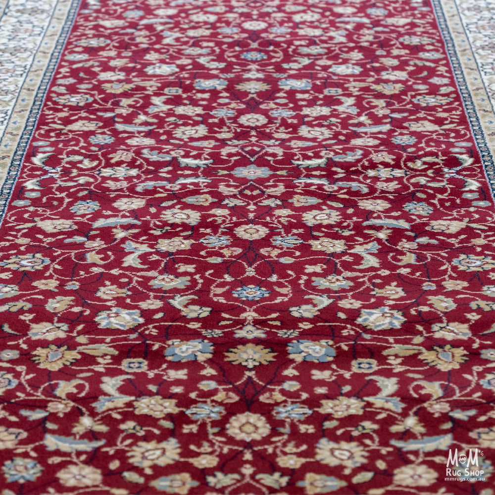 Da Vinci Red Runner 100 cm wide  | $155 per metre-5