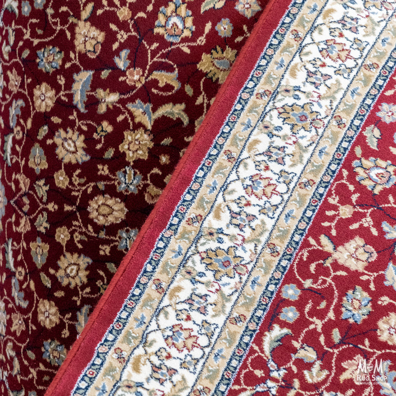 Da Vinci Red Runner 100 cm wide  | $155 per metre-zoom-