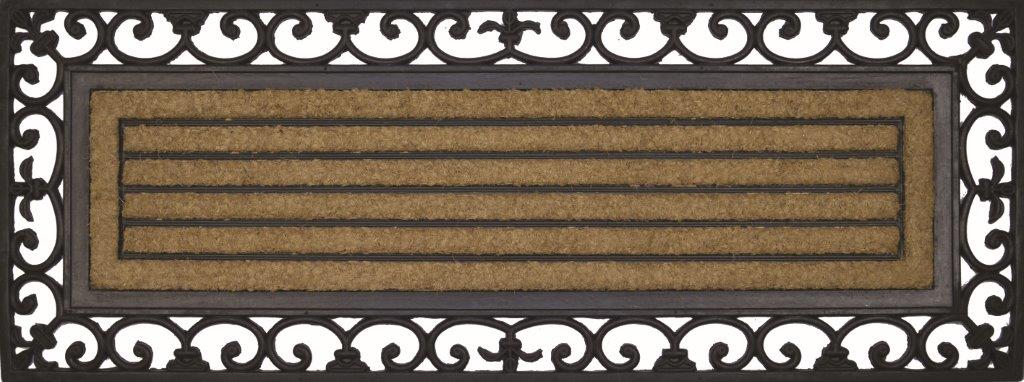 Doormat Rubber & Coir Ribbed-zoom-3