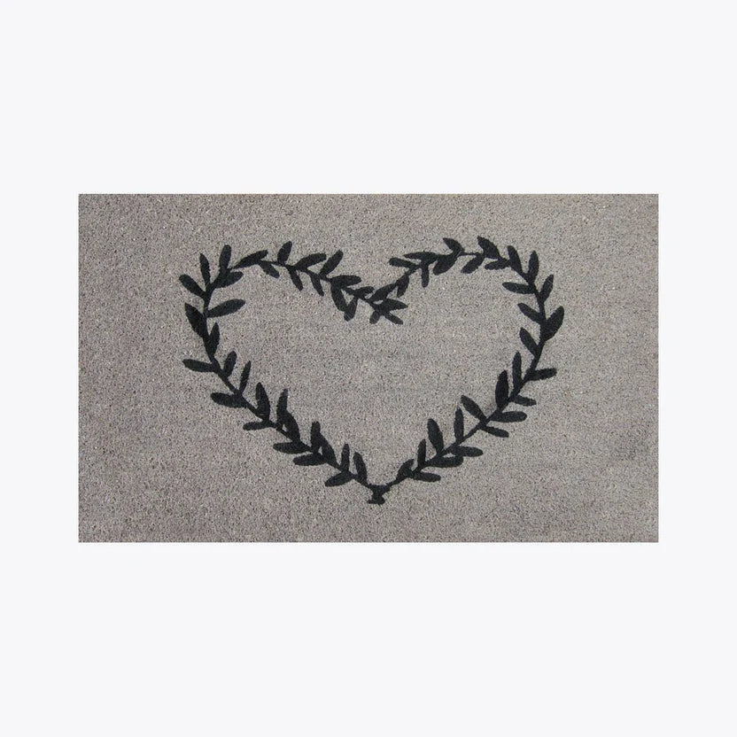 Doormat Coir Heart-zoom-1