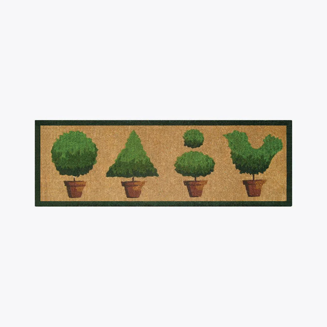 Doormat Coir Long Topiaries