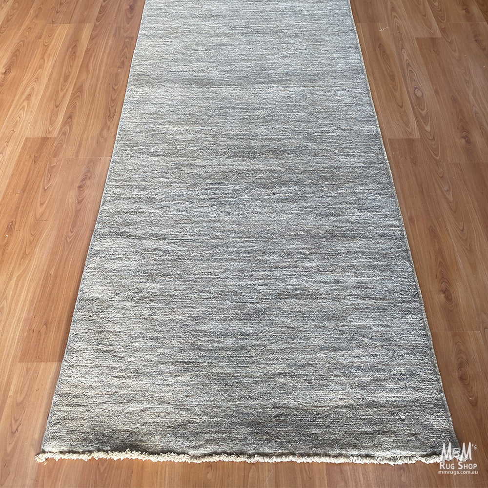 Gabbeh Natural Wool Runner 81 x 552 cm