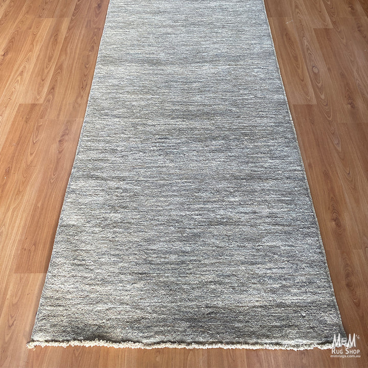 Gabbeh Natural Wool Runner 81 x 552 cm
