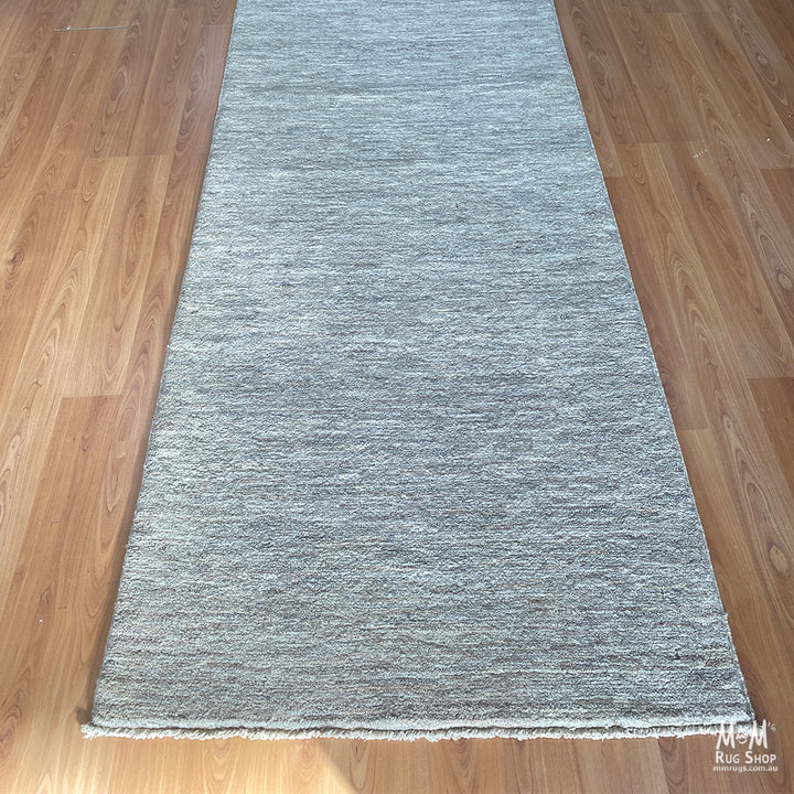 Gabbeh Natural Wool Runner 82 x 547 cm