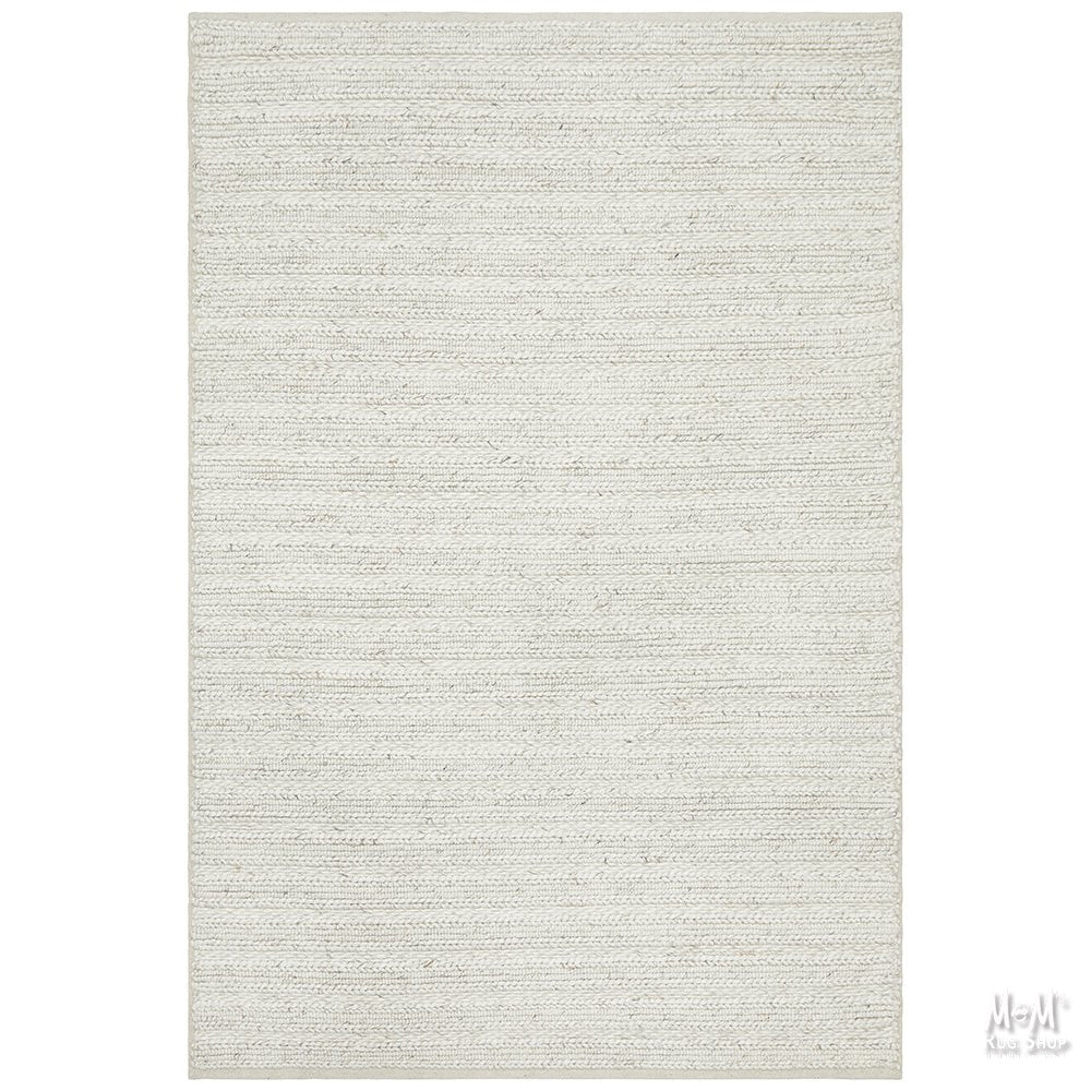 Close-up of Harvest Ivory wool with viscose fabric showing soft, textured fibers in natural ivory color.