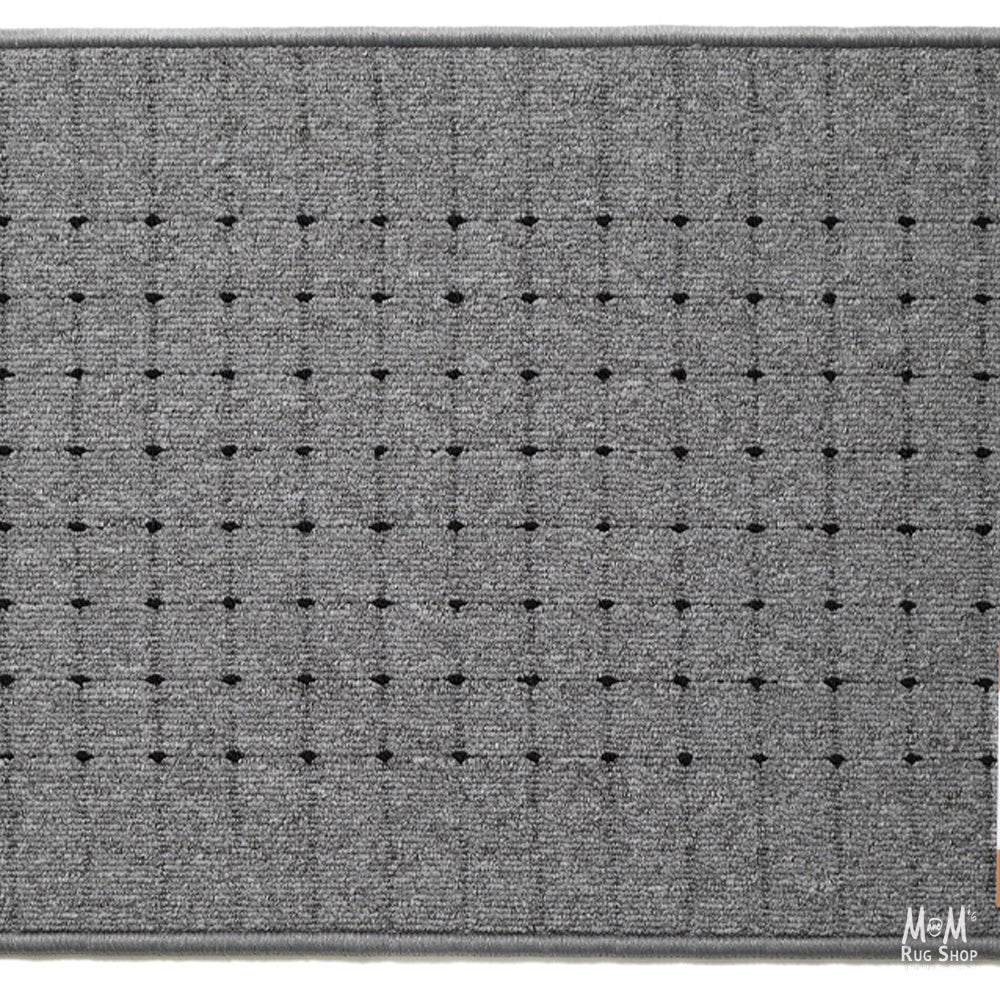 Jazz Grey Black Rubber Backed Mats-zoom-3