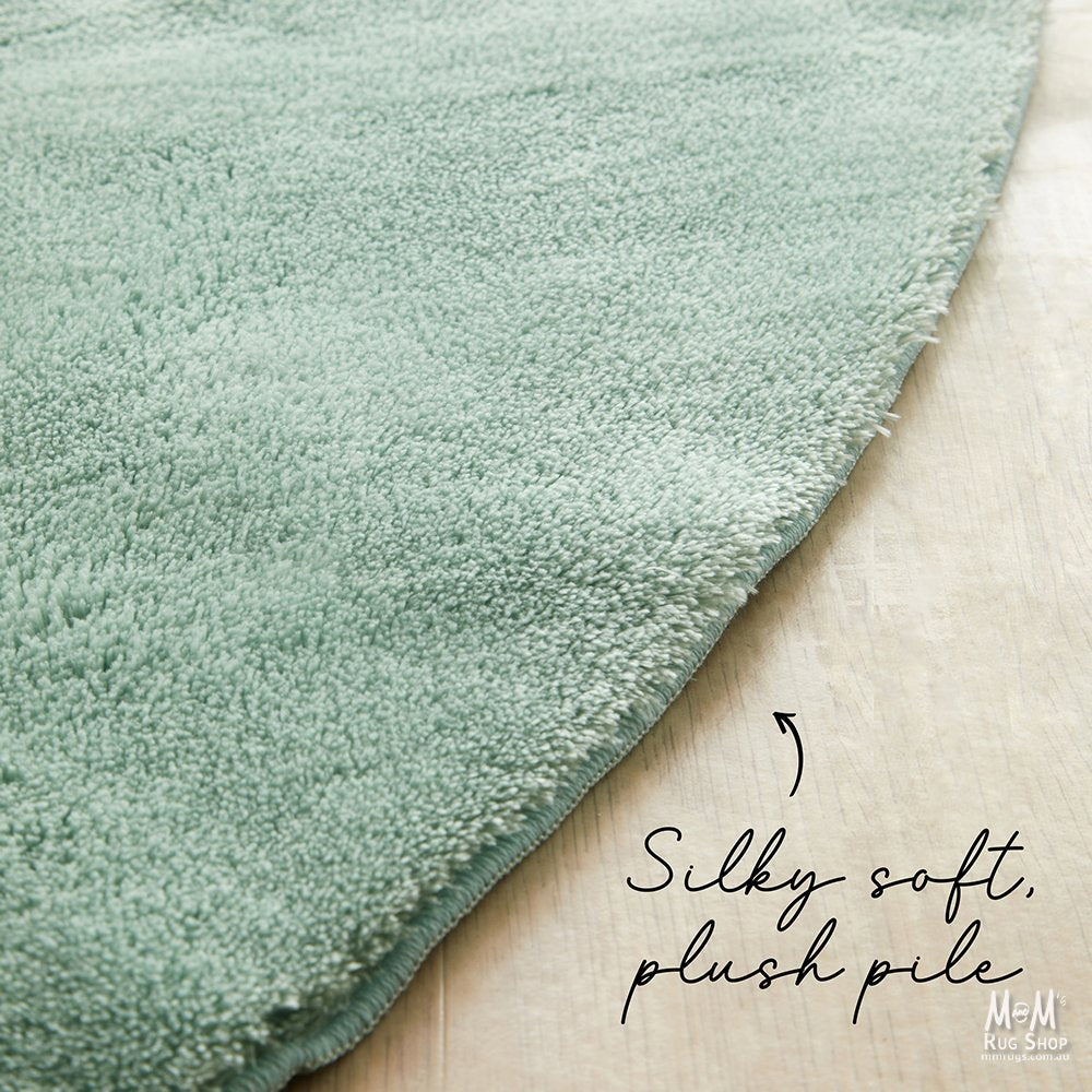 Jelly Bean Mint Green Shaped Rug-zoom-5