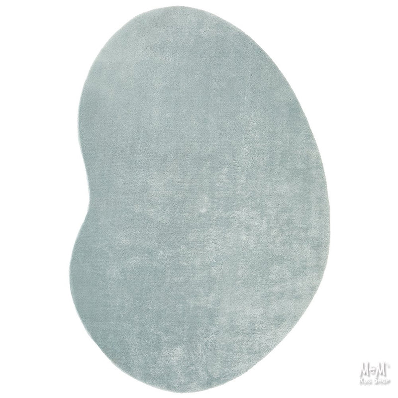 Jelly Bean Powder Blue Shaped Rug-zoom-