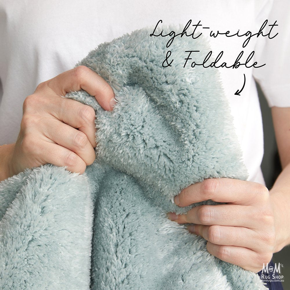 Jelly Bean Powder Blue Shaped Rug-zoom-6