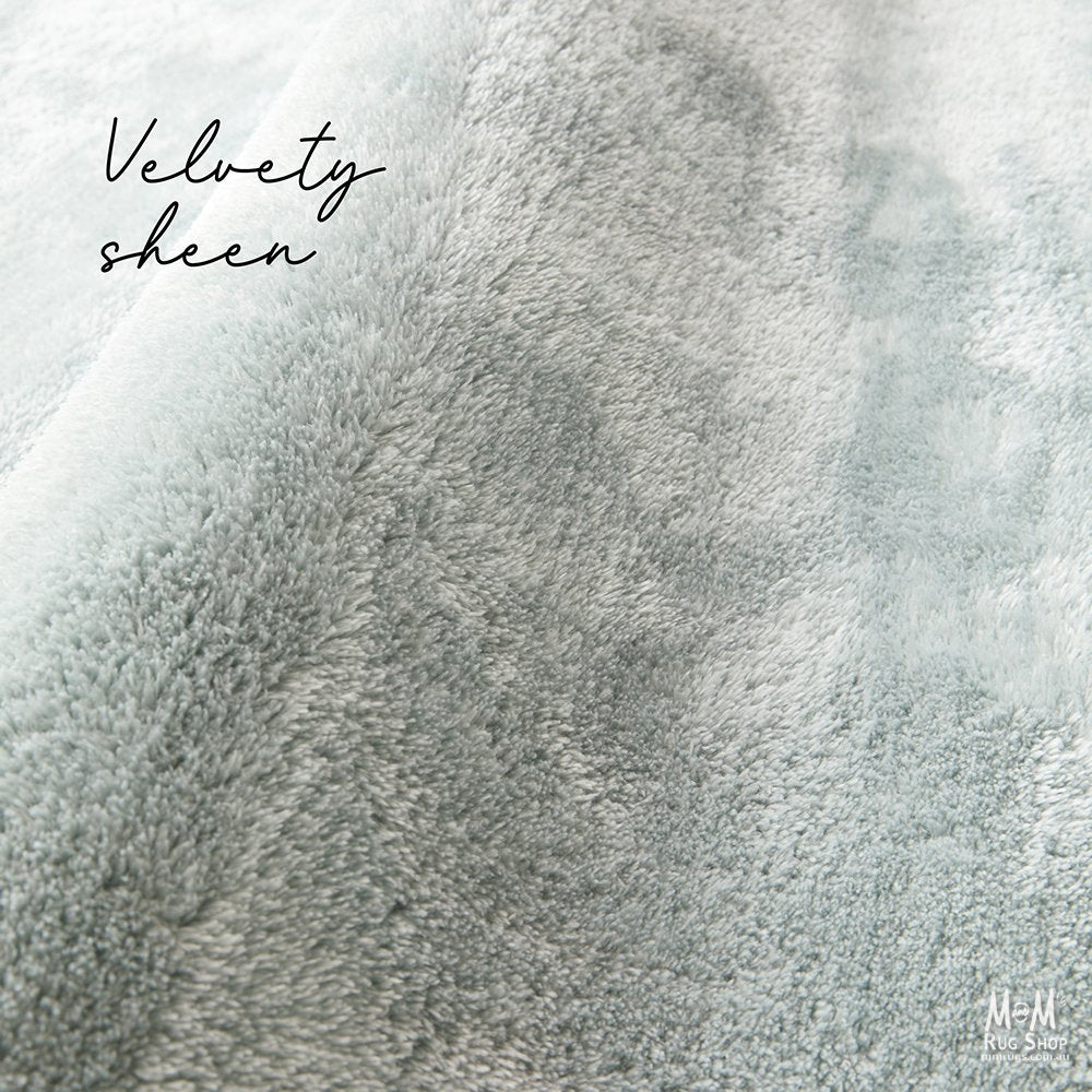 Jelly Bean Powder Blue Shaped Rug-zoom-4