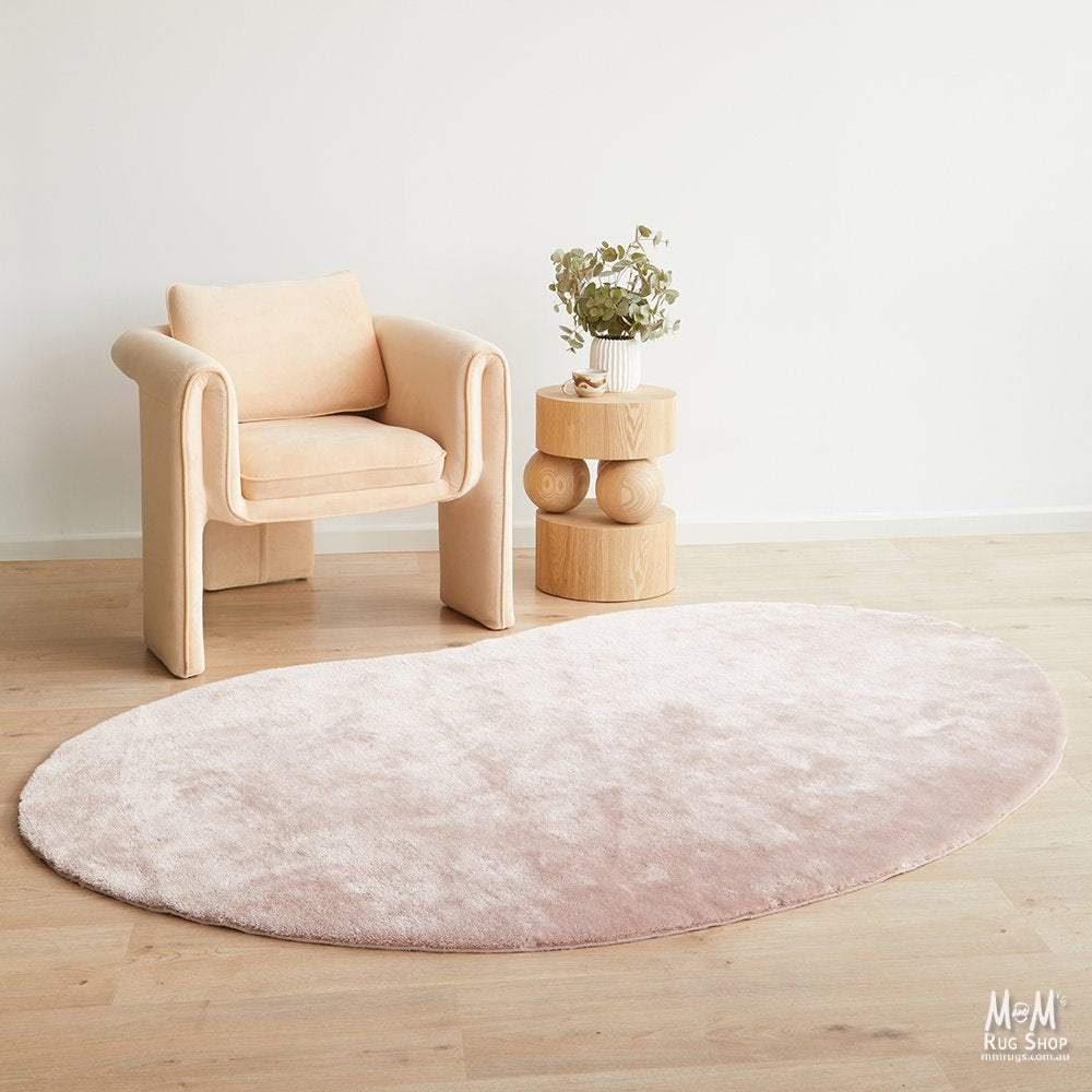Jelly Bean Rose Shaped Rug-zoom-1
