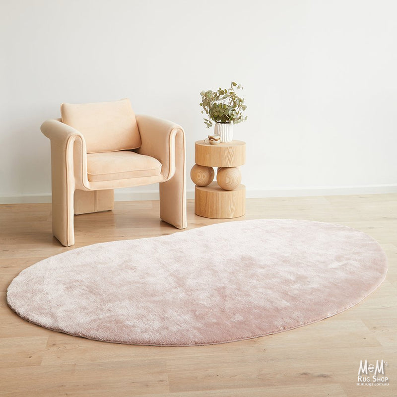 Jelly Bean Rose Shaped Rug-zoom-