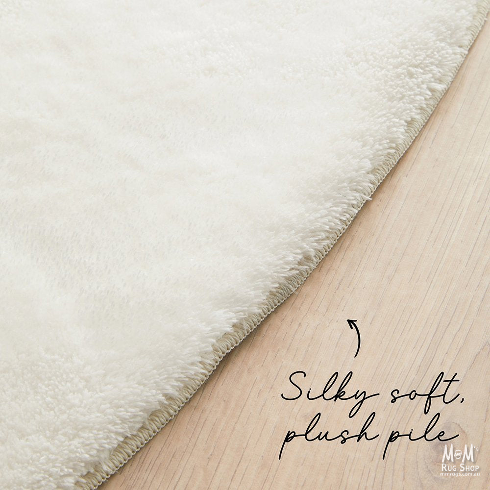 Jelly Bean Snow White Shaped Rug
