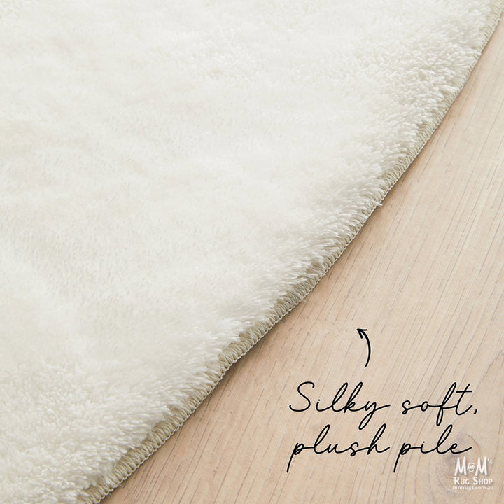Jelly Bean Snow White Shaped Rug