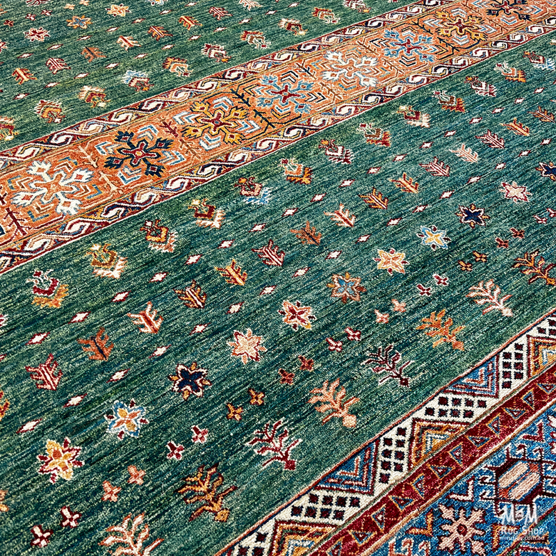 Khorjin Green 247 x 310 cm-zoom-