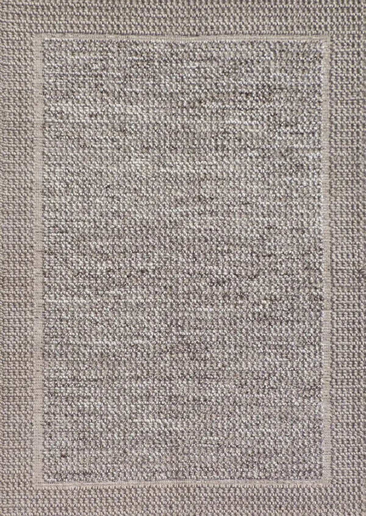 Recycled Liberty Walnut India rug with a detailed woven pattern, showcasing a blend of earthy tones and sustainable materials.