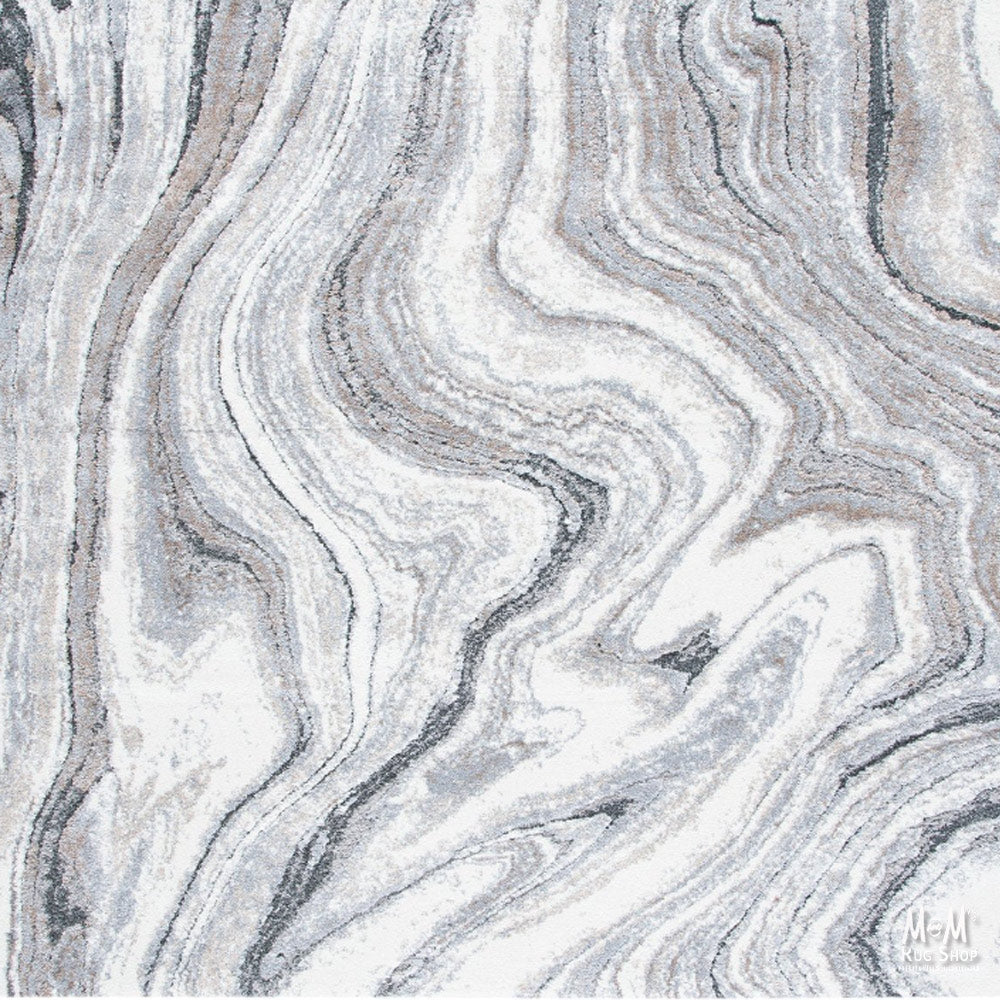 Mineral Grey Heat Set Polypropylene floor covering from Turkey, showing textured surface and durable material.