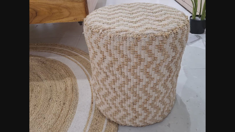 Natural Ottoman - Basra-zoom-