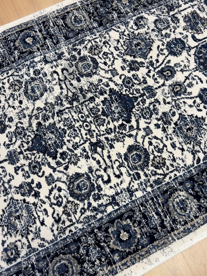 Verona Tribal Blue Runner 80 cm wide | $95 per metre