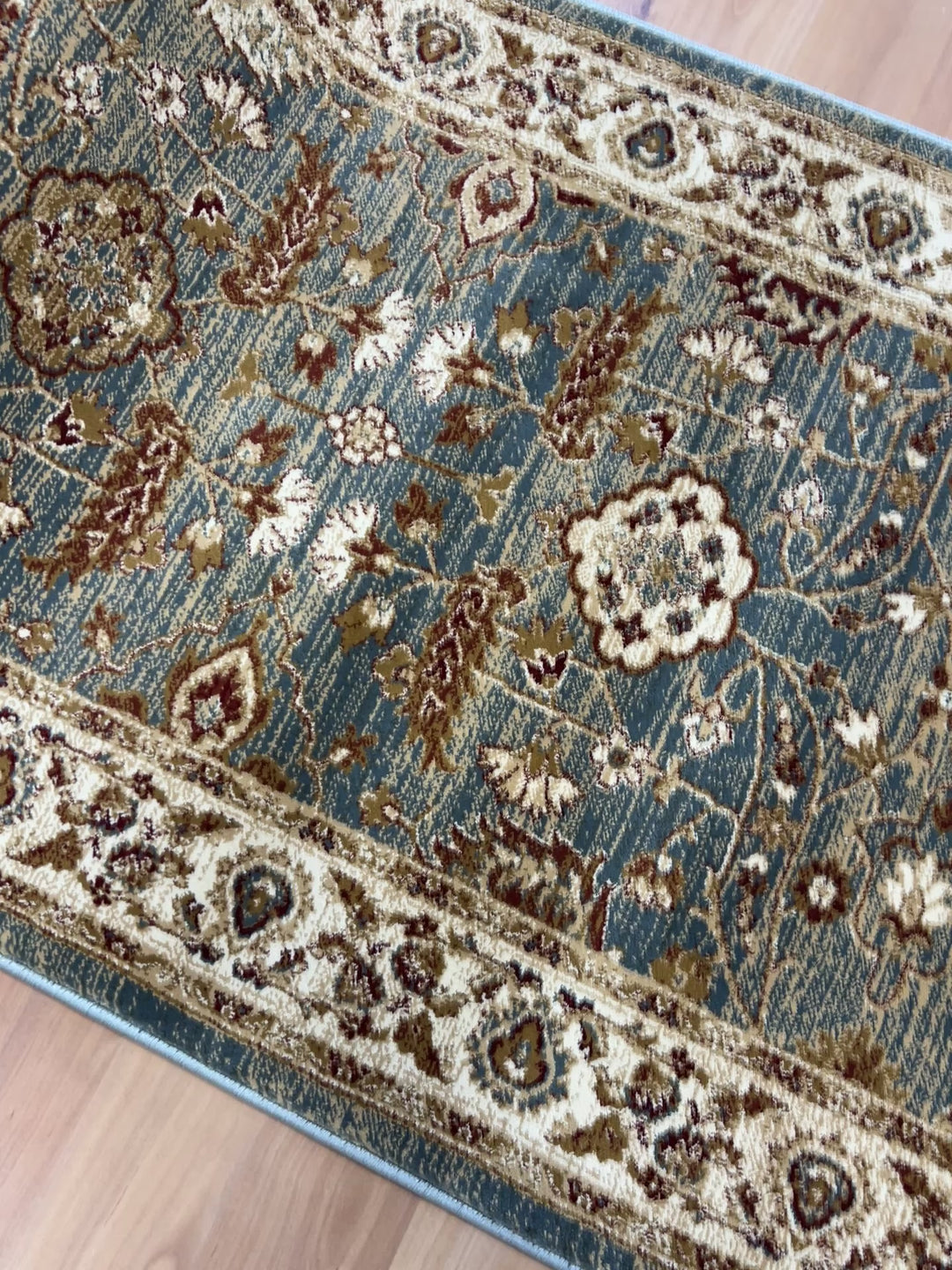 Verona Antique Blue Runner 80 cm wide | $95 per metre