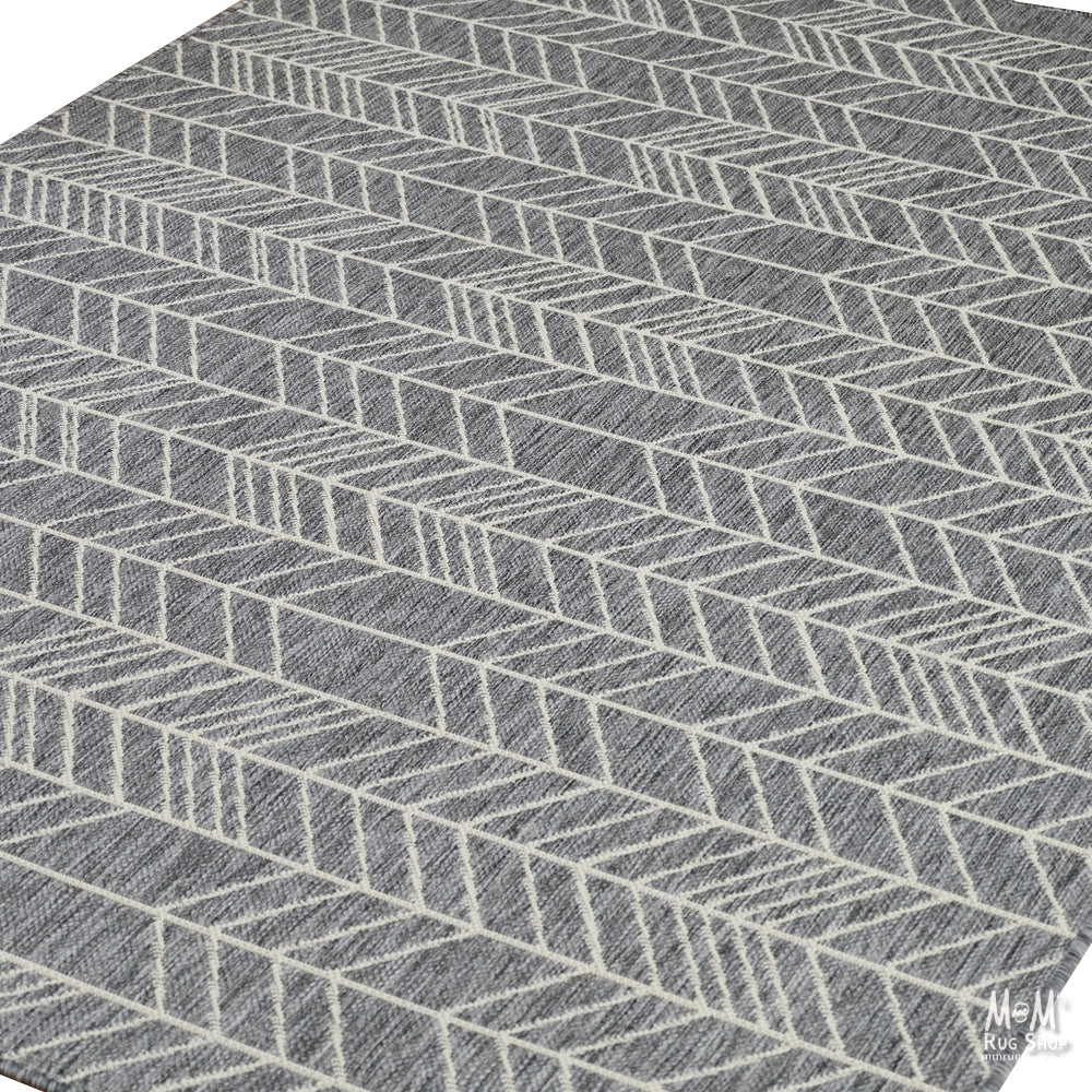 Seaspray Arrows Grey White