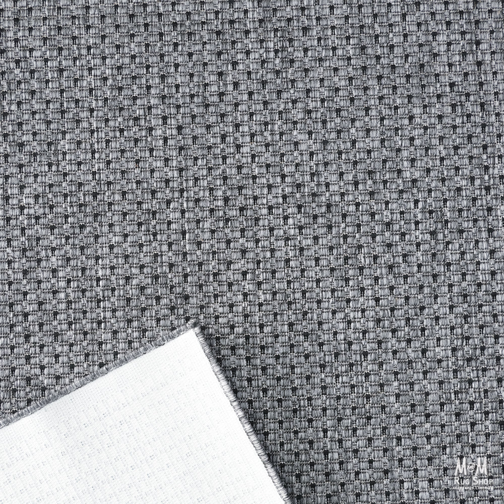 Seaspray Dots Grey Black