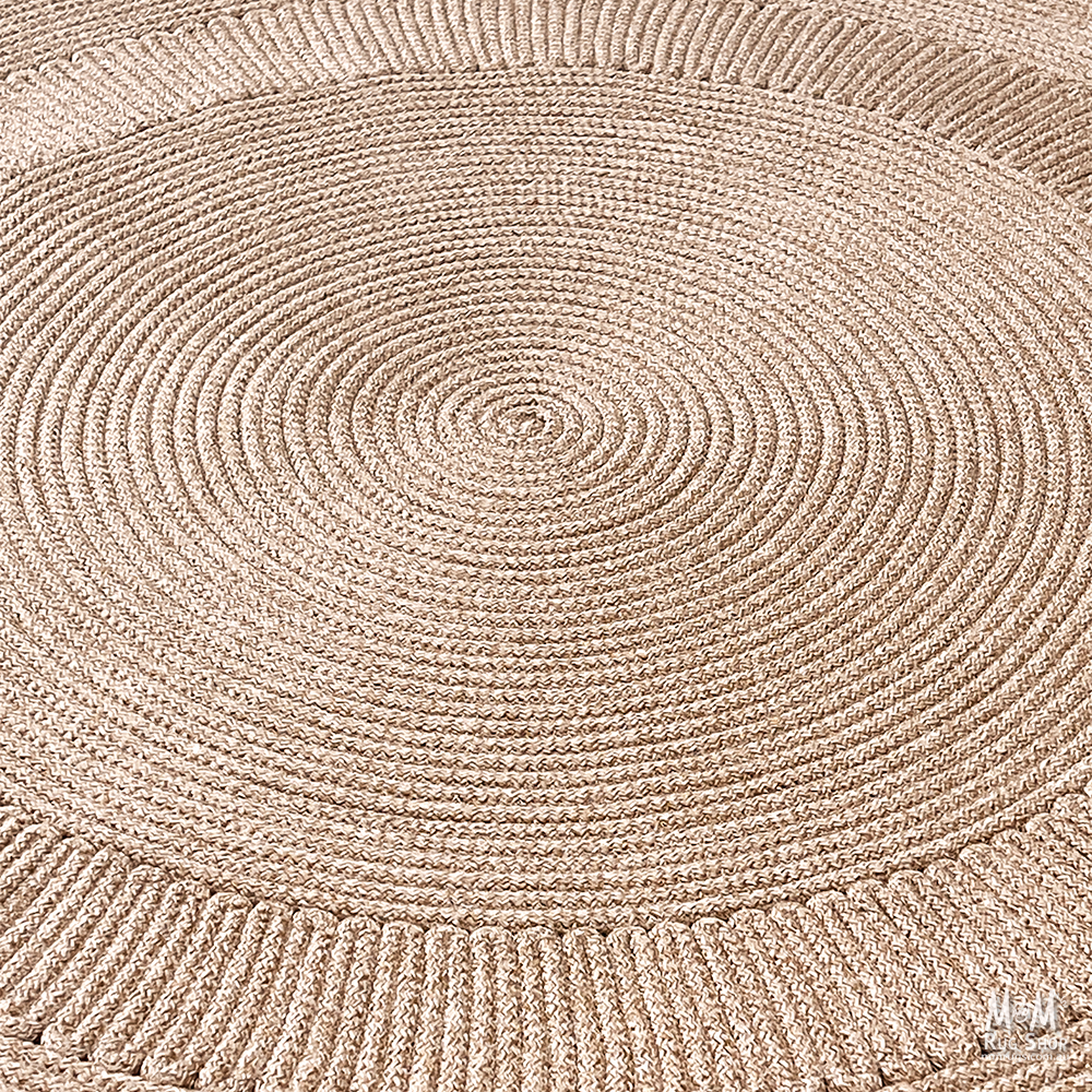 Shackle Twine Round Rug-zoom-2