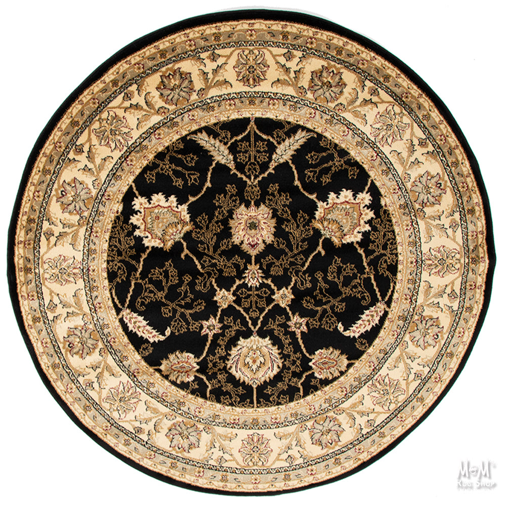 Tavernelle Traditional Black Round