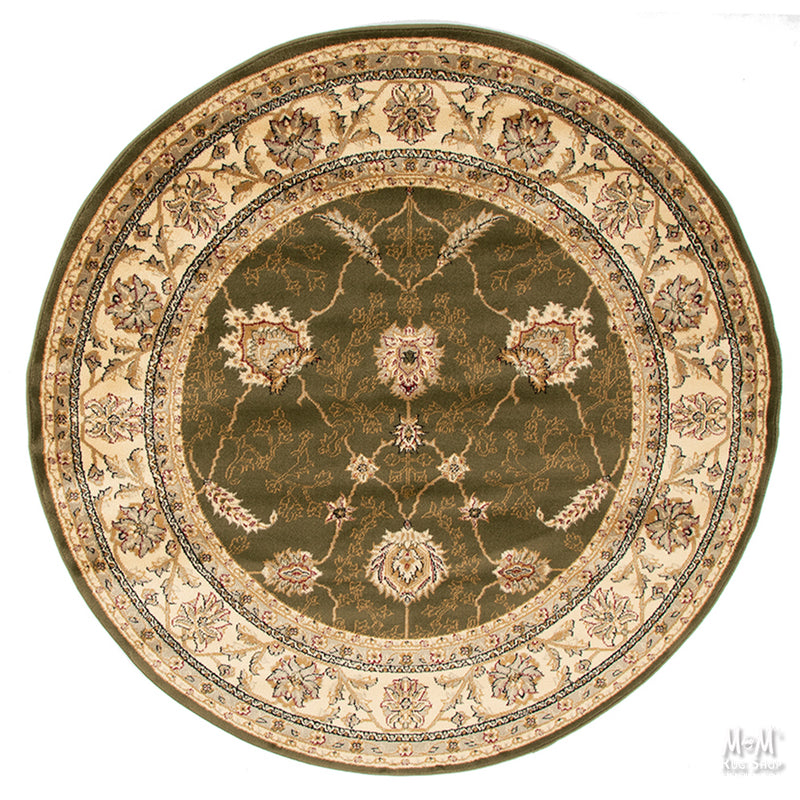 Tavernelle Traditional Green Round-zoom-