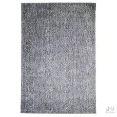 India Toro Slate wool and viscose fabric, showcasing a smooth, textured fabric with a deep slate color and subtle sheen.