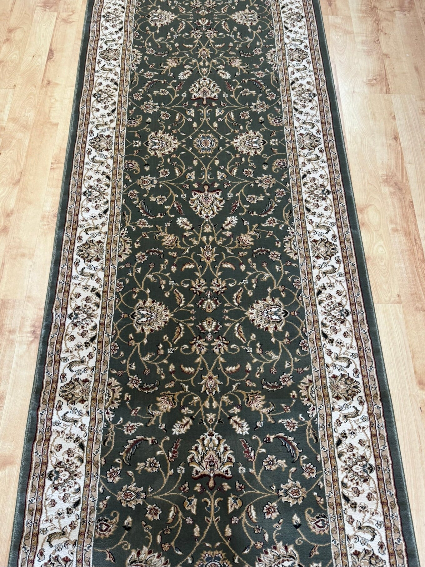Verona Garden Green Runner 100 cm wide | $125 per metre-zoom-2