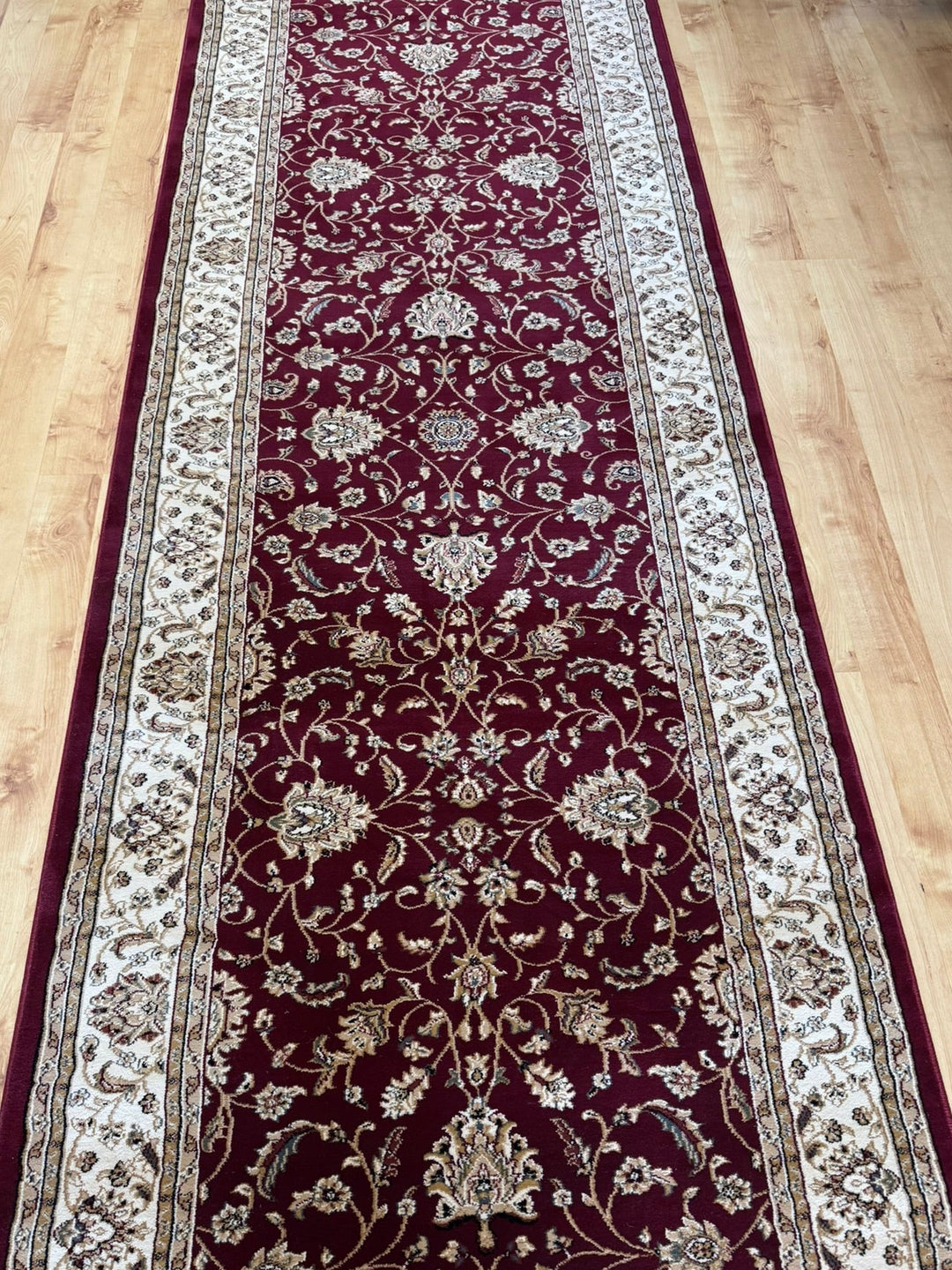 Verona Garden Red Runner 100 cm wide | $125 per metre