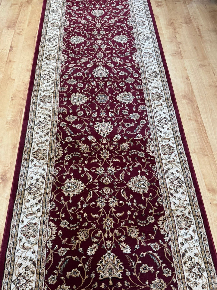 Verona Garden Red Runner 100 cm wide | $125 per metre
