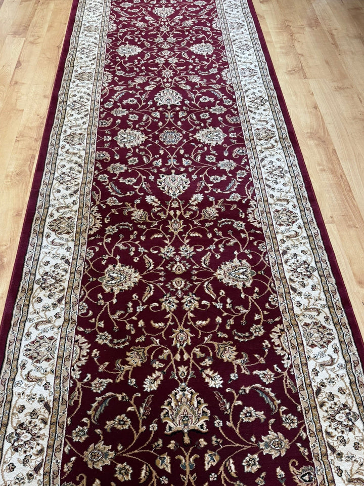 Verona Garden Red Runner 100 cm wide | $125 per metre
