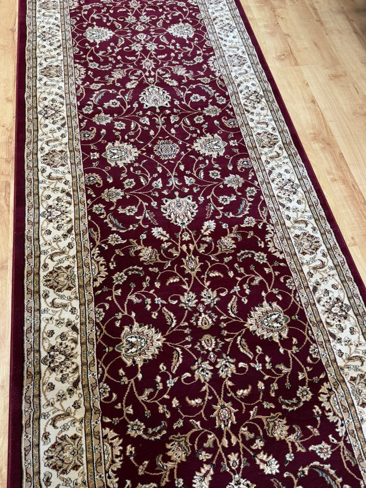 Verona Garden Red Runner 100 cm wide | $125 per metre