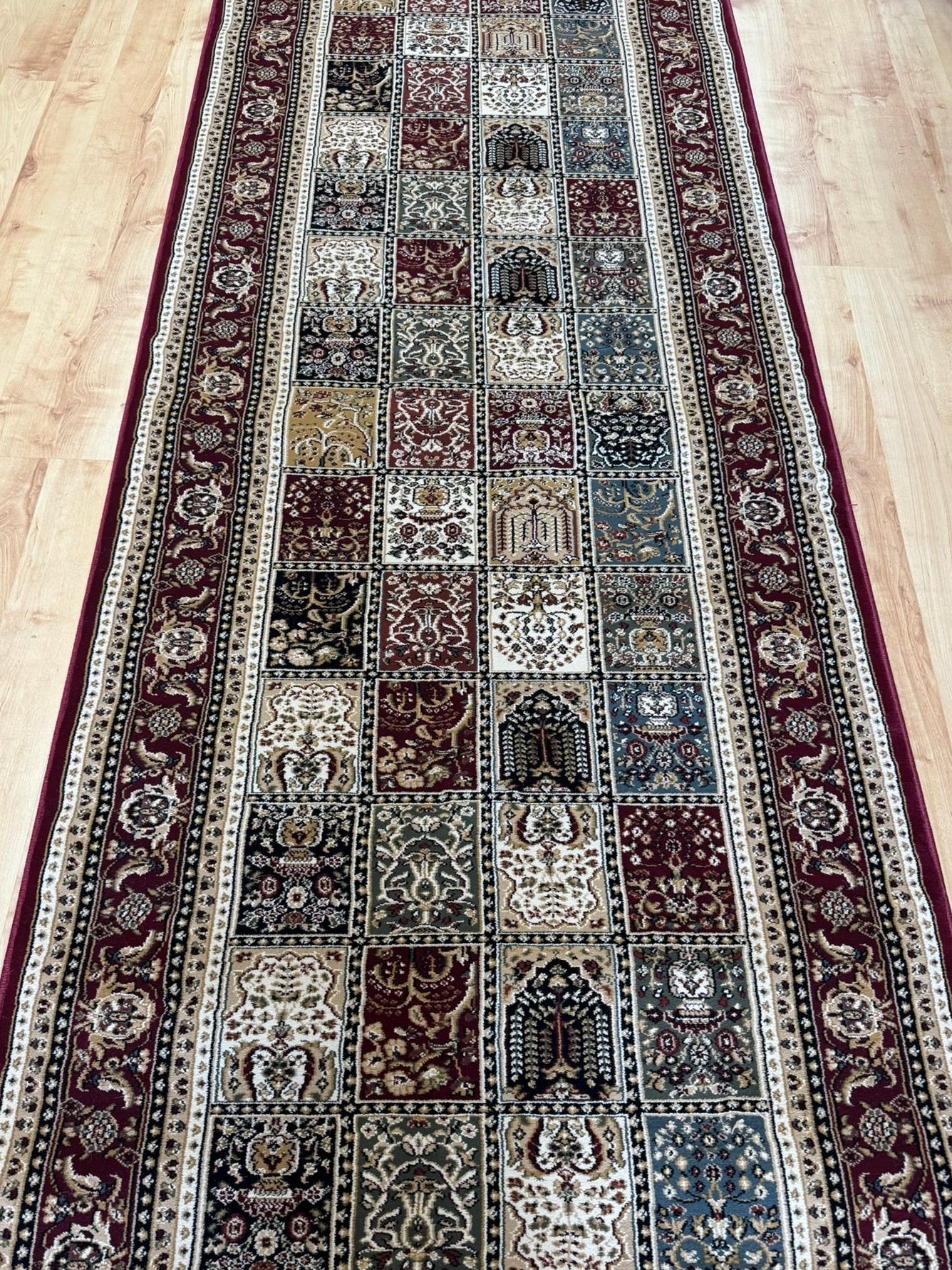 Verona Panel Red Runner 100 cm wide | $125 per metre-3