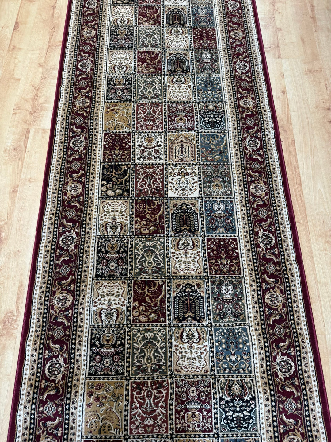 Verona Panel Red Runner 100 cm wide | $125 per metre